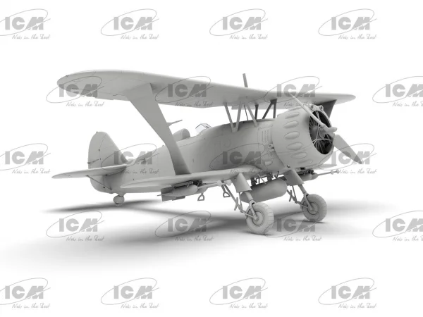 Hs 123A-1 (Late) - WWII German Attack Aircraft