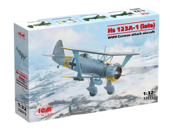 Hs 123A-1 (Late) - WWII German Attack Aircraft