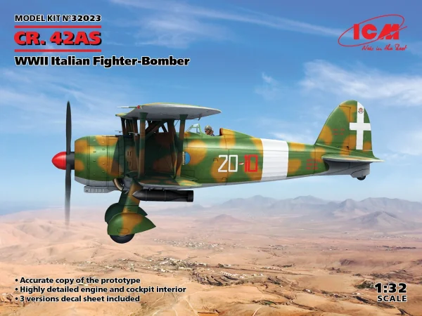 CR. 42AS - WWII Italian Fighter-Bomber