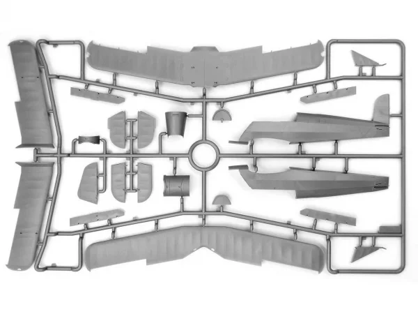 Bücker Bü 131D (Winter Version) - WWII German Training Aircraft