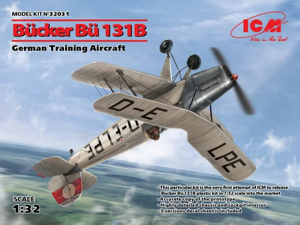 Bücker Bü 131B - German Training Aircraft