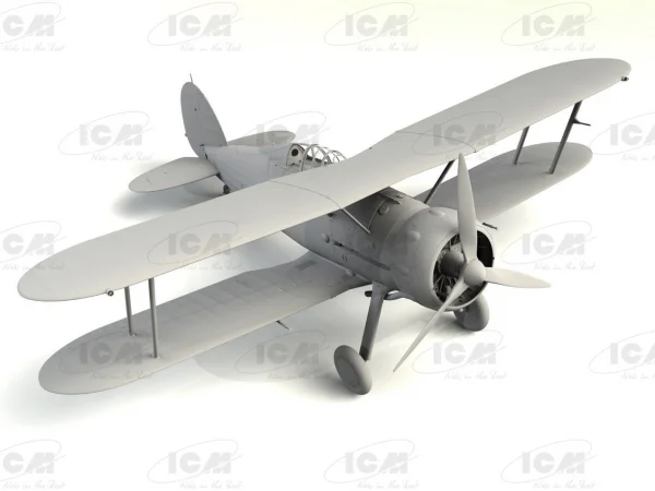 Gloster Sea Gladiator Mk.II - WWII British Naval Fighter Plane