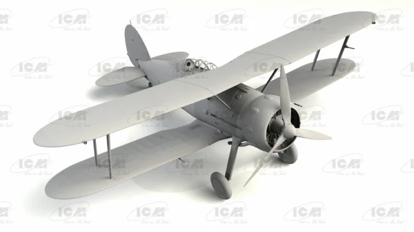 Gloster Sea Gladiator Mk.II with 3 Royal Navy Pilot Figures