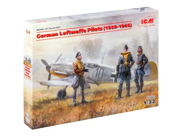 German Luftwaffe Pilots (1939-1945) (3 figures)