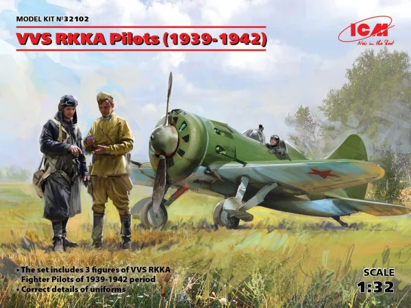 VVS RKKA Pilots (1939-1942) (3 figures)