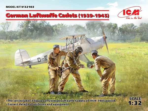 German Luftwaffe Cadets (1939-1945) (3 figures)