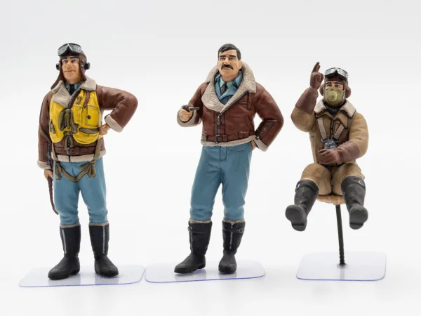British Pilots (1939-1945) 3 Figures