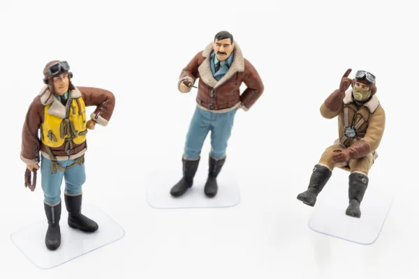 British Pilots (1939-1945) 3 Figures