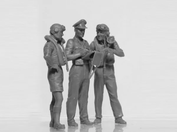 British Pilots in Tropical Uniform (1939-1943) (3 figures)