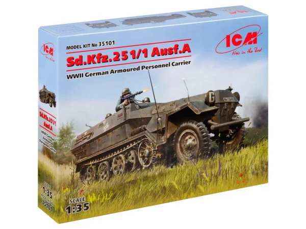 Sd.Kfz.251/1 Ausf.A - WWII German Armoured Personnel Carrier
