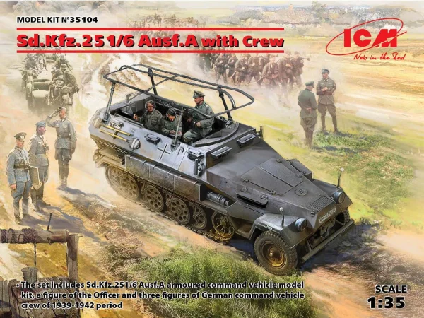 Sd.Kfz.251/6 Ausf.A with Crew