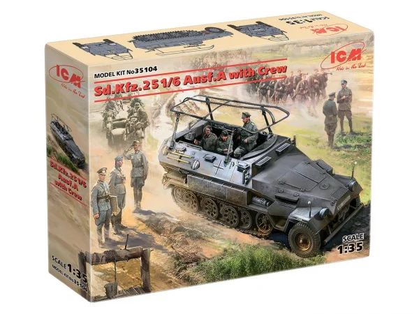 Sd.Kfz.251/6 Ausf.A with Crew