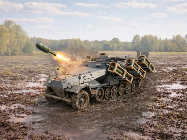 Stuka zu FußSd.Kfz. 251/1 Ausf.B - WWII German MLRS