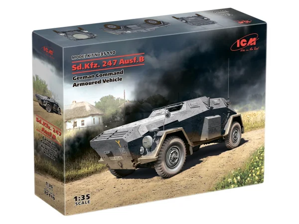 Sd.Kfz. 247 Ausf.B - German Command Armoured Vehicle