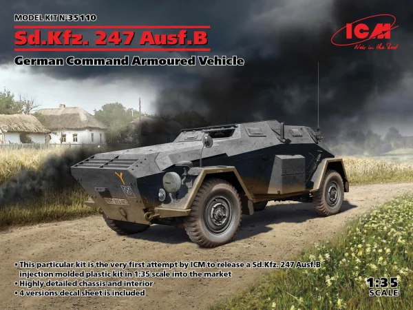 Sd.Kfz. 247 Ausf.B - German Command Armoured Vehicle