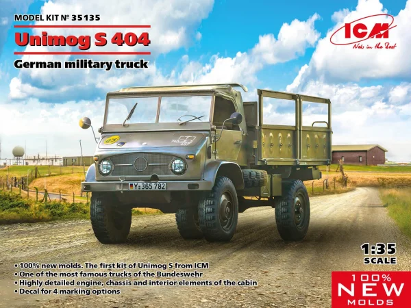 Unimog S 404 - German military truck
