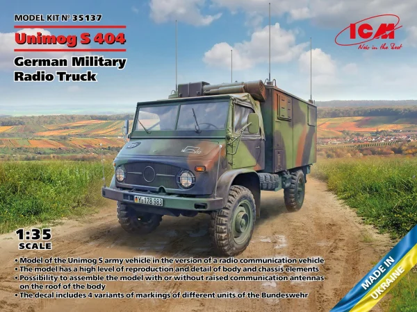Unimog S 404 - German Military Radio Truck — image 2 of 3