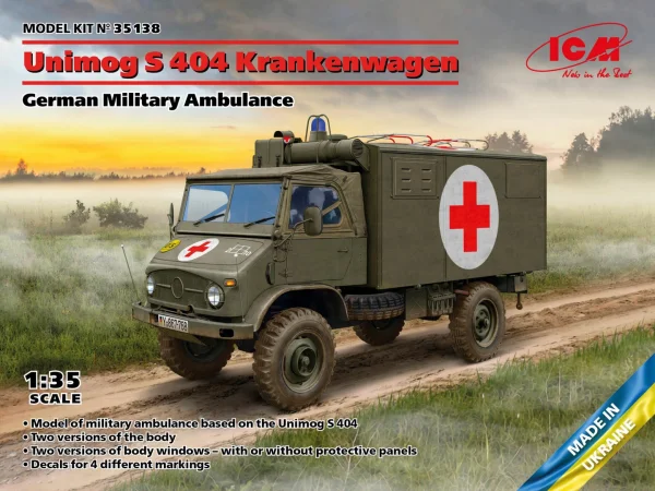 Unimog S 404 - German Military Ambulance