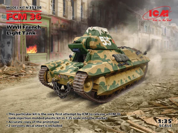 FCM 36 - WWII French Light Tank
