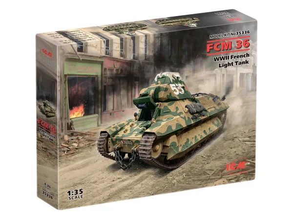 FCM 36 - WWII French Light Tank