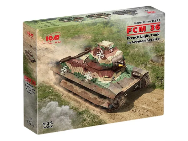 FCM 36 - French Light Tank in German Service