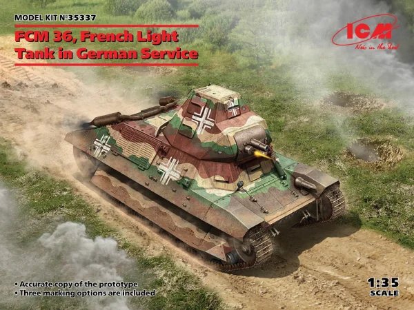 FCM 36 - French Light Tank in German Service