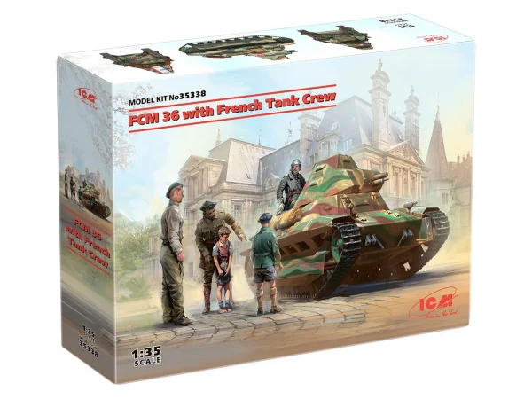 FCM 36 with French Tank Crew