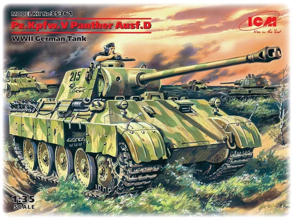 Pz.Kpfw.V Panther Ausf.D - WWII German Tank
