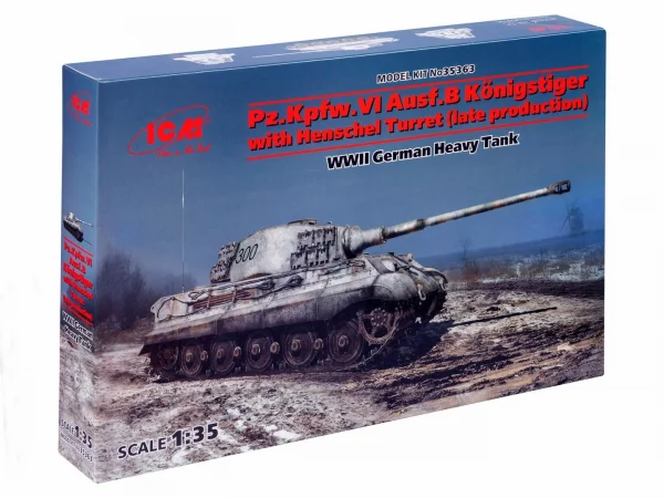 Pz.Kpfw.VI Ausf.B King Tiger with Henschel Turret (late production) - WWII German Heavy Tank