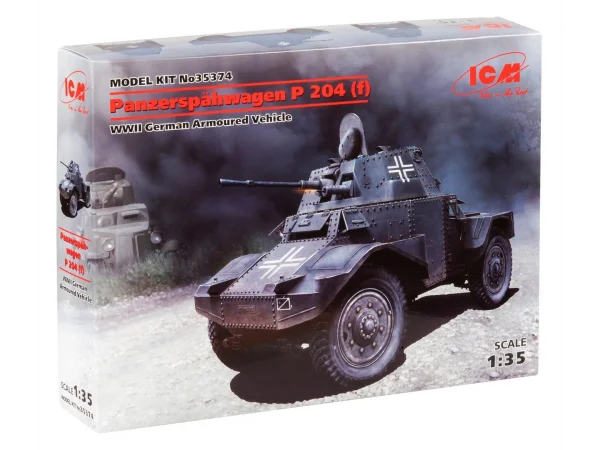 Panzerspähwagen P 204 (f) - WWII German Armoured Vehicle