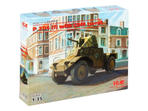 Panzerspähwagen P 204 (f) with CDM turret - WWII German Armoured Vehicle