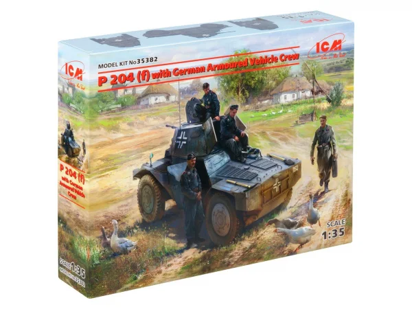 P 204 (f) with German Armoured Vehicle Crew