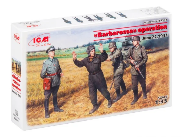 “Barbarossa” operation - June 22 - 1941 (4 figures)