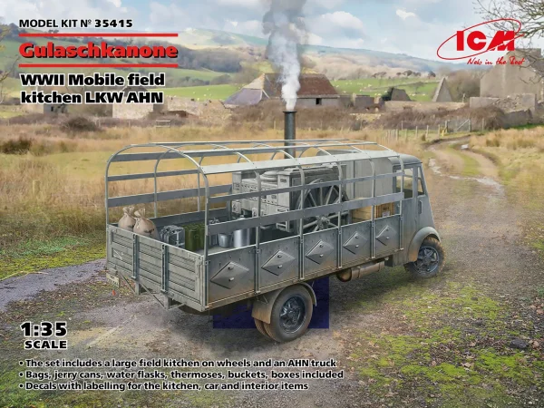 AHN Gulaschkanone - WWII German mobile field kitchen