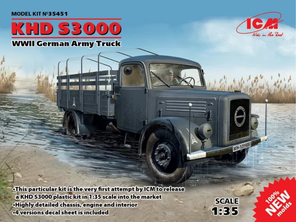 KHD S3000 - WWII German Army Truck