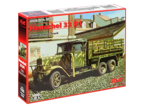 Henschel 33 D1 - WWII German Army Truck
