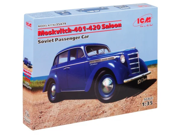 Moskvitch-401-420 Saloon - Soviet Passenger Car