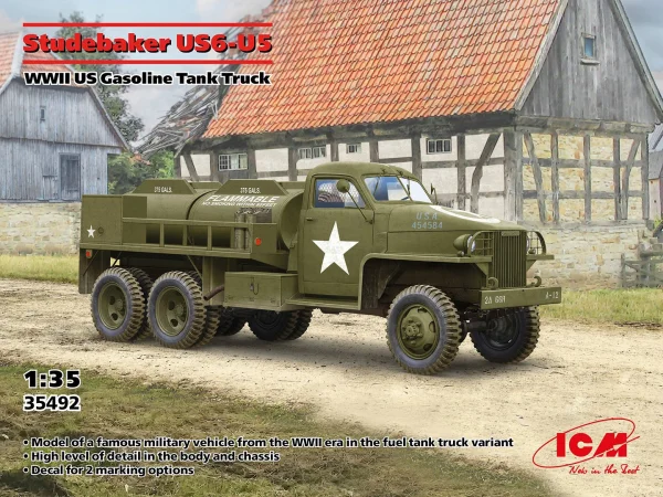Studebaker US6-U5 - WWII US Gasoline Tank Truck