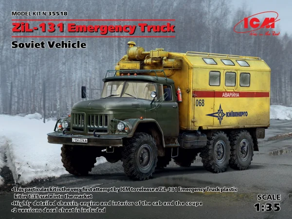 ZiL-131 Emergency Truck - Soviet Vehicle