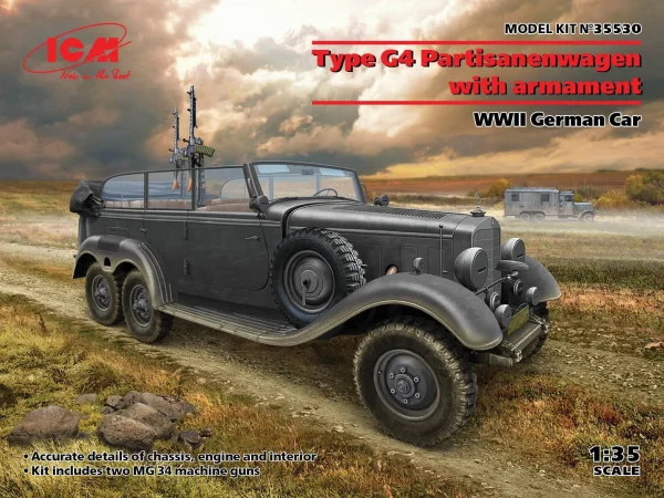 G4 with armament - WWII German Car