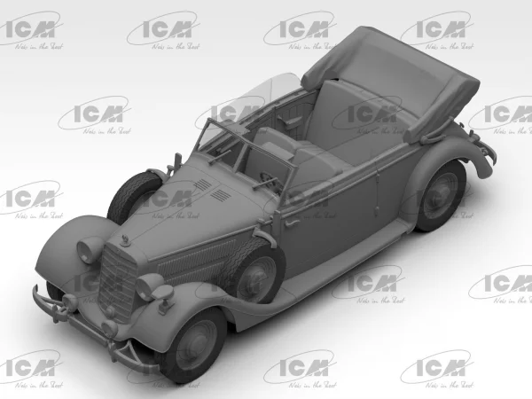 Typ 320 (W142) Cabriolet - WWII German Staff Car