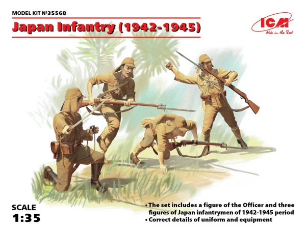 Japan Infantry (1942-1945) (4 figures)
