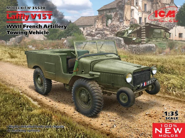 Laffly V15T - WWII French Artillery Towing Vehicle