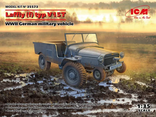 Laffly (f) typ V15T - WWII German military vehicle — image 2 of 3
