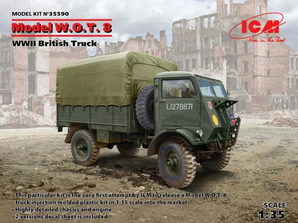 Model W.O.T. 8 - WWII British Truck