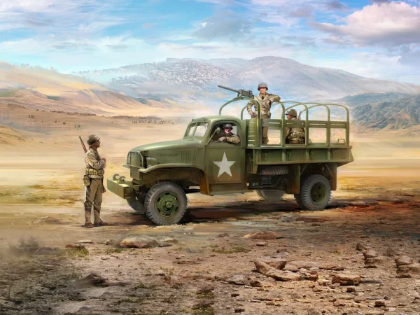 WWII US Military Patrol (G7107 with MG M1919A4) — image 1 of 3