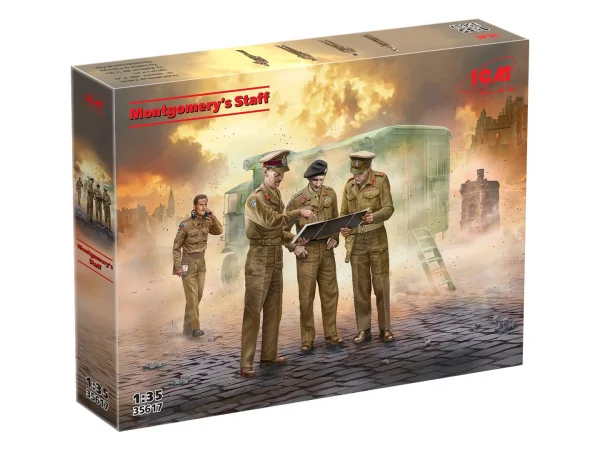 Montgomerys Staff Set of 4 Figures
