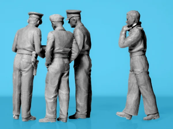 Montgomerys Staff Set of 4 Figures