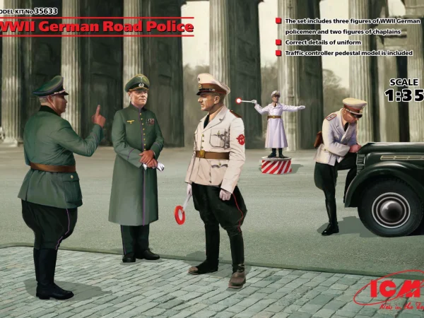 WWII German Road Police (5 figures)