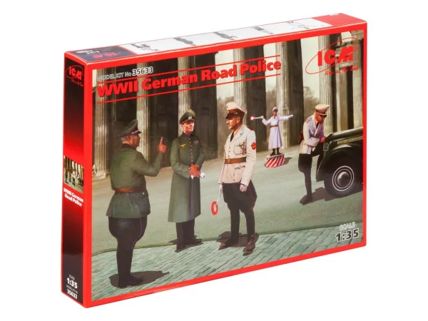 WWII German Road Police (5 figures)